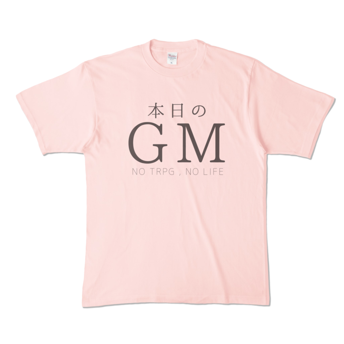 カラーTシャツ - XL - ライトピンク