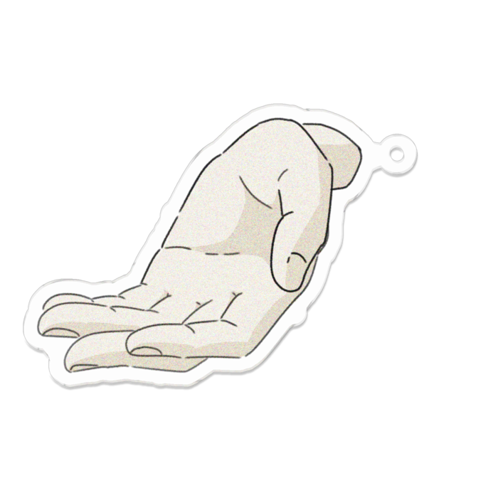 アクリルキーホルダー - 70 x 70 (mm)