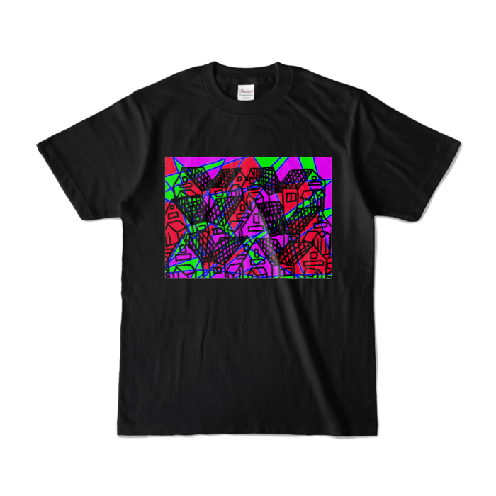 カラーTシャツ - S - ブラック (濃色)