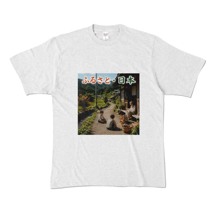 カラーTシャツ - XL - アッシュ （淡色）