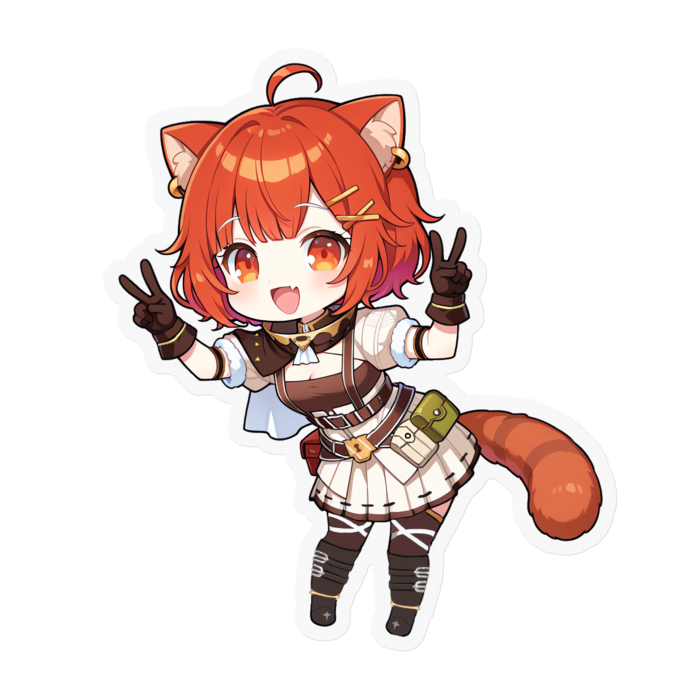 ステッカー - 100 x 100 (mm)