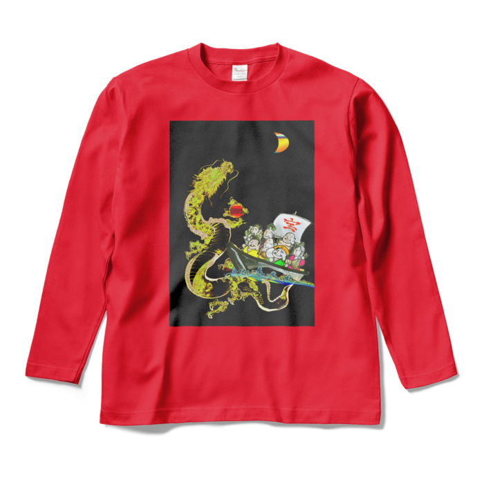 ロングスリーブTシャツ - M - レッド