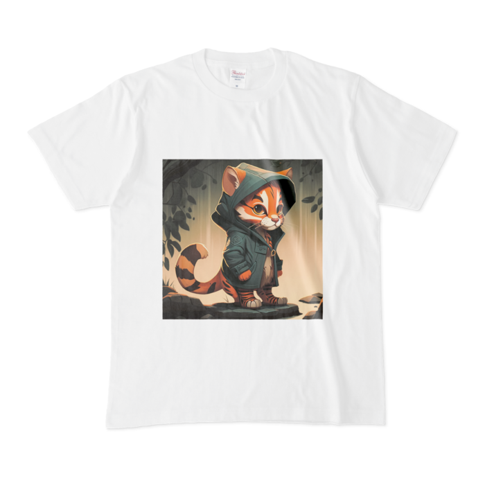 Tシャツ - M - 白(虎）