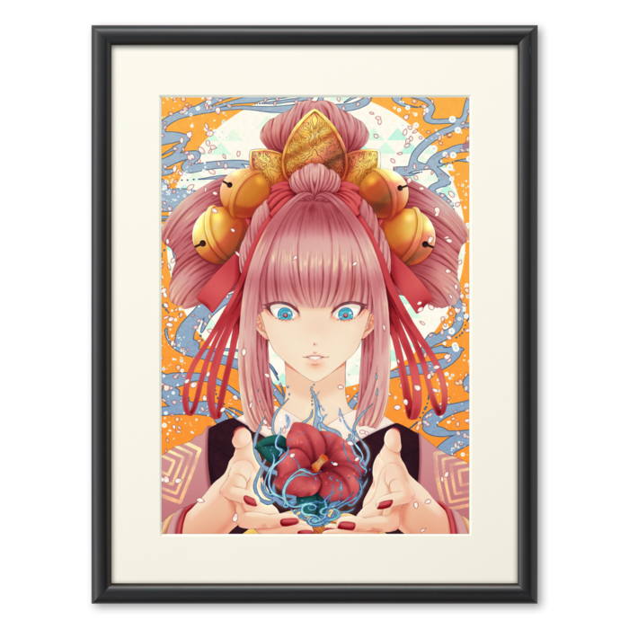 複製画(プリモアート) - A4(ブラック)