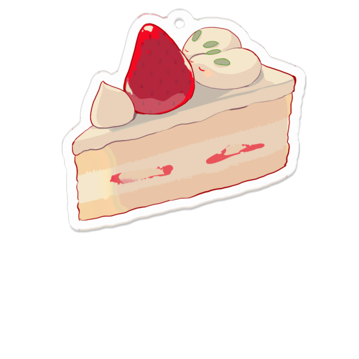 アクリルキーホルダー - 70 x 70 (mm)