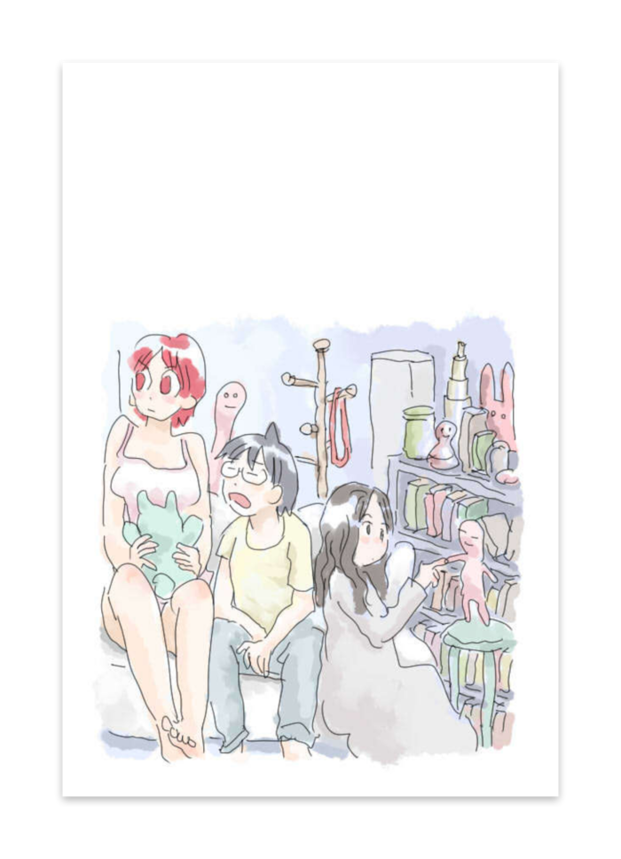 ポストカード(10枚セット) - ヴァンヌーボVGスノーホワイト195kg