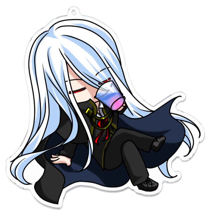 アクリルキーホルダー - 100 x 100 (mm)