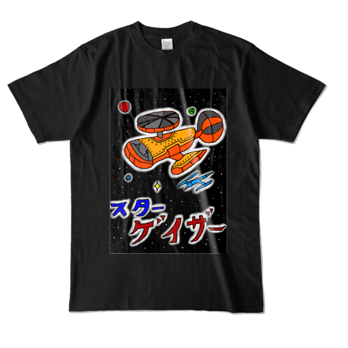カラーTシャツ - L - ブラック (濃色)