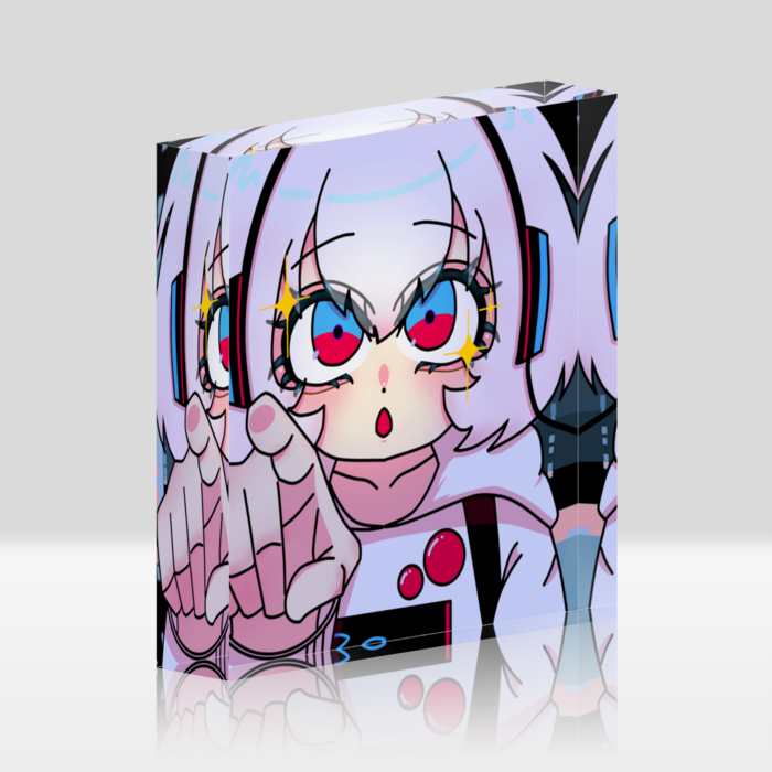 アクリルブロック - 100 × 100mm