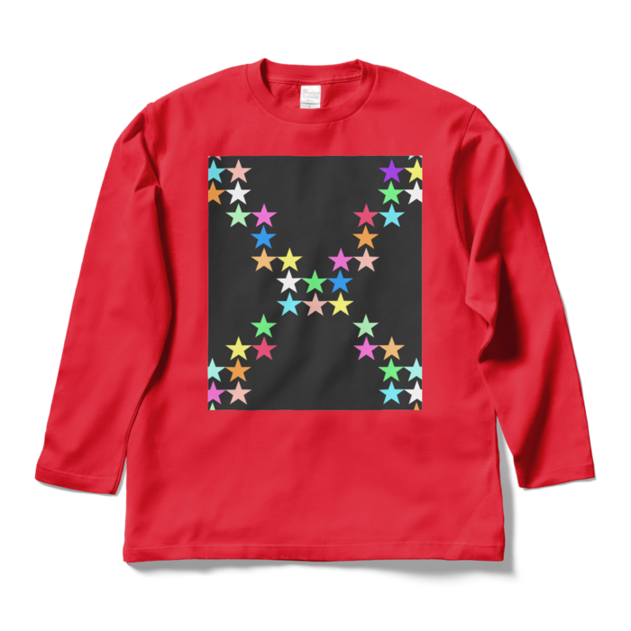 ロングスリーブTシャツ - L - レッド