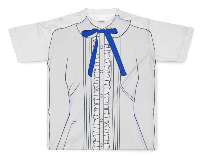 フルグラフィックTシャツ - L - 正面印刷のみ