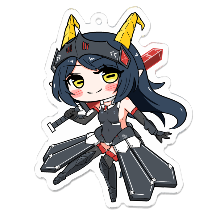 アクリルキーホルダー - 70 x 70 (mm)