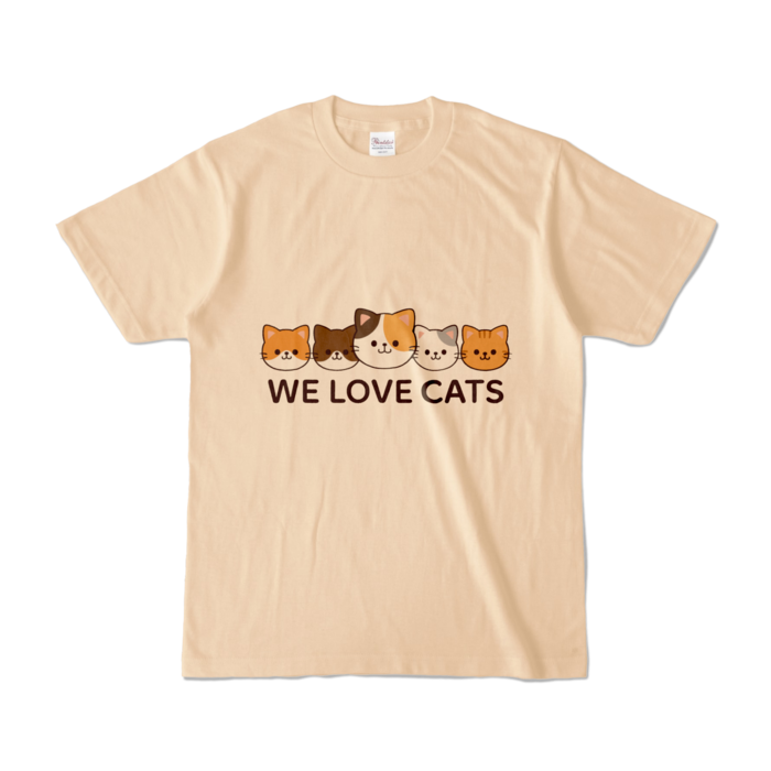 カラーTシャツ - S - ナチュラル (淡色)