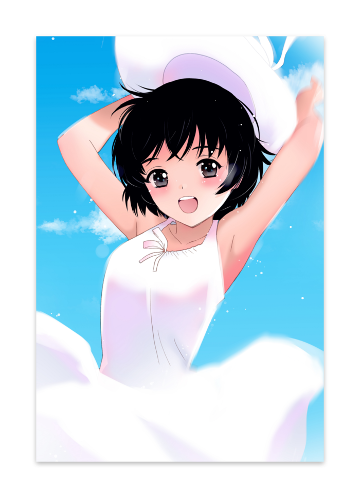 ポストカード(10枚セット) - ヴァンヌーボVGスノーホワイト195kg