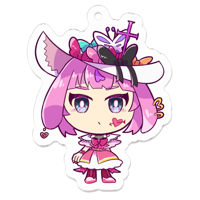 アクリルキーホルダー - 50 x 50 (mm)