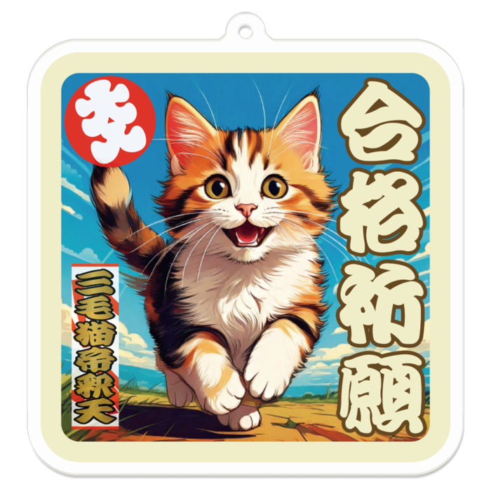 アクリルキーホルダー - 70 x 70 (mm)