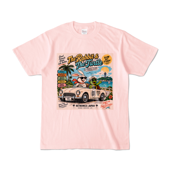 カラーTシャツ - S - ライトピンク (淡色)