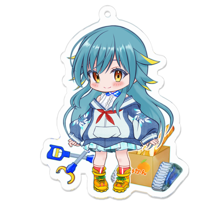 アクリルキーホルダー - 70 x 70 (mm)