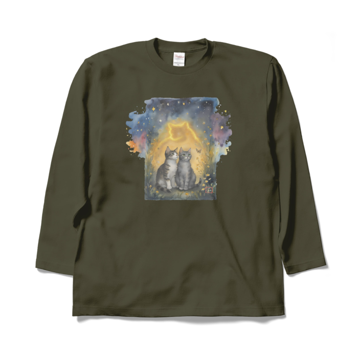 ロングスリーブTシャツ - XL - アーミーグリーン