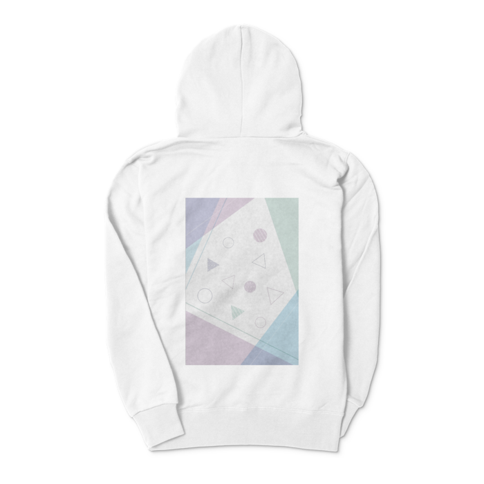 ジップパーカー - S - ホワイト