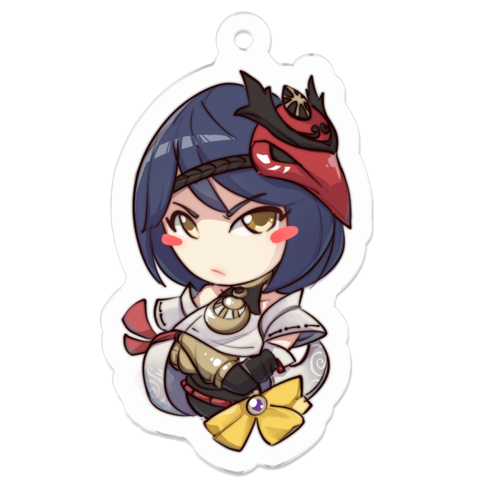 アクリルキーホルダー - 50 x 50 (mm)