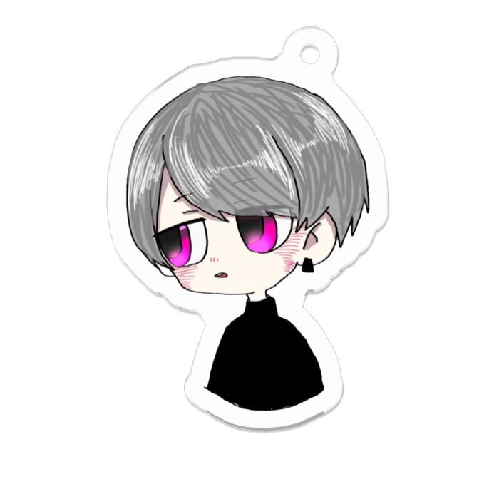 アクリルキーホルダー - 50 x 50 (mm)