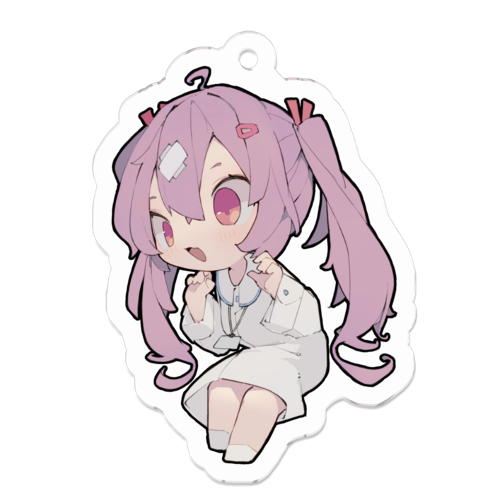 アクリルキーホルダー - 50 x 50 (mm)