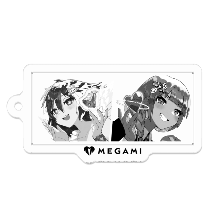 アクリルキーホルダー - 50 x 50 (mm)