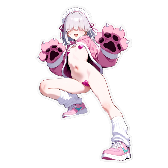 クリアステッカー - 160 x 160 mm