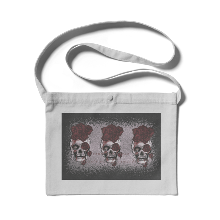 サコッシュ - 300 x 230 (mm) ライトグレー