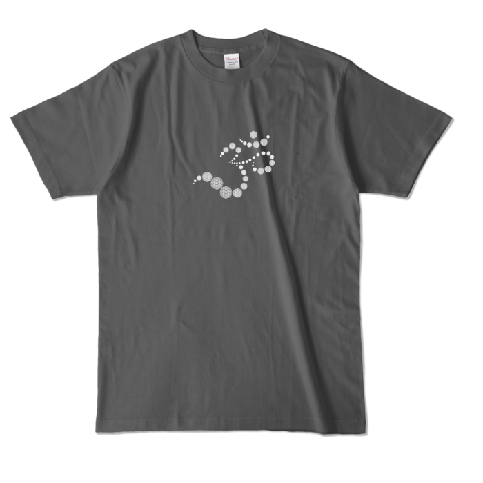 カラーTシャツ - L - チャコール (濃色)