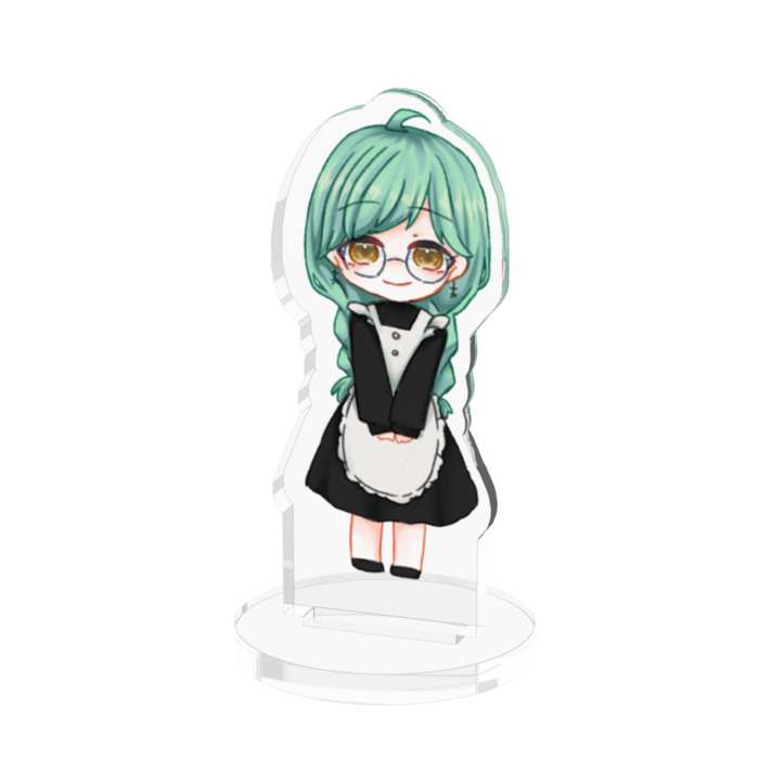 眞中家メイド - 50x50mm