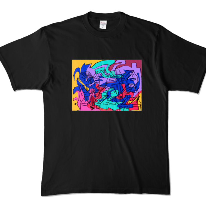 カラーTシャツ - XL - ブラック (濃色)