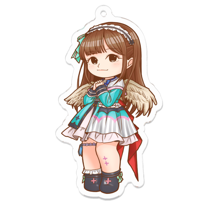 アクリルキーホルダー - 70 x 70 (mm)