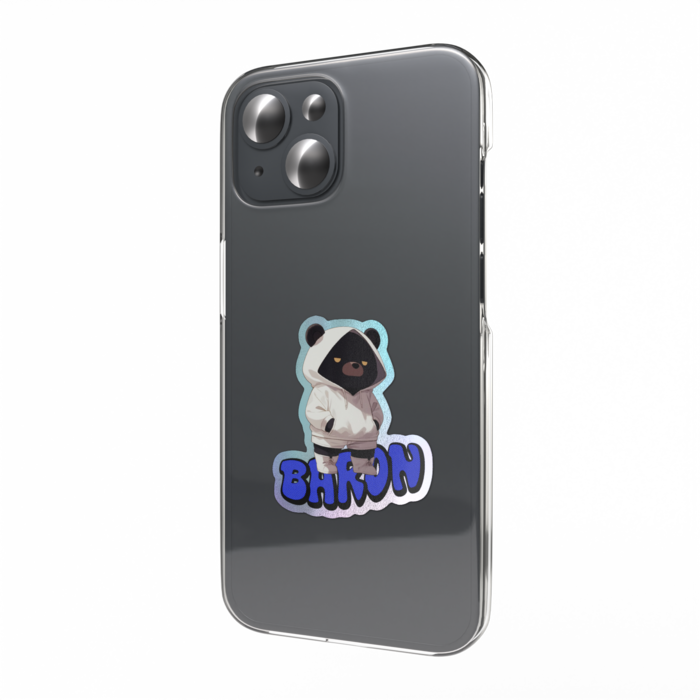 オーロラスマホステッカー - 縦