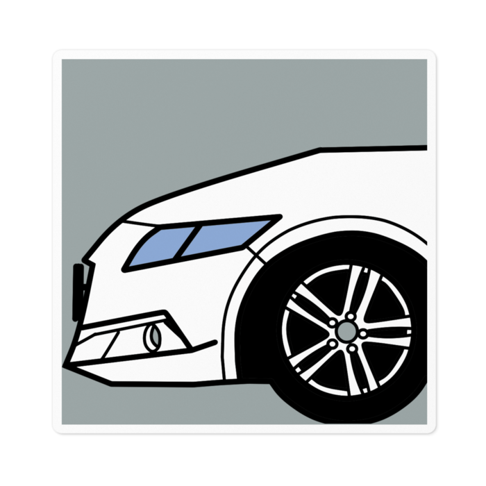 ステッカー - 100 x 100 (mm)