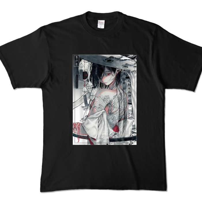 カラーTシャツ - XL - ブラック (濃色)