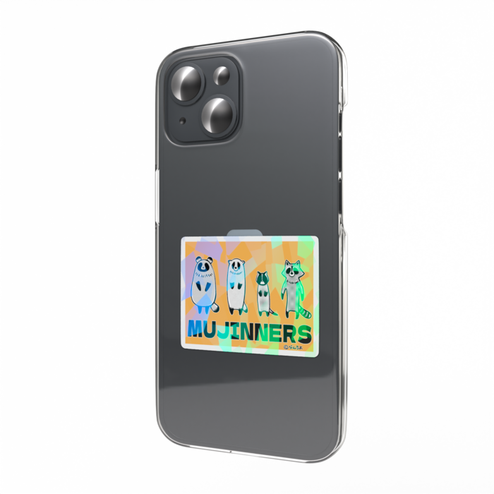 ホログラムスマホステッカー - 四角