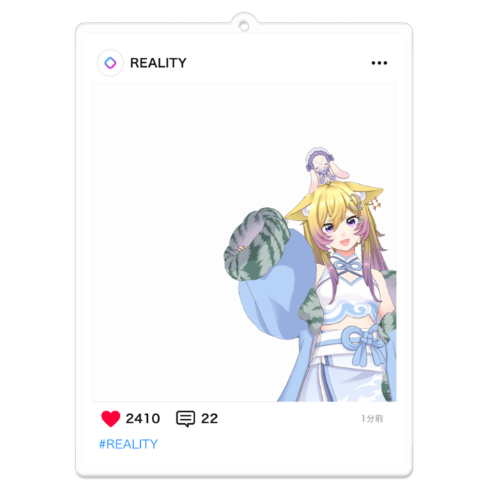 アクリルキーホルダー - 100 x 100 (mm)