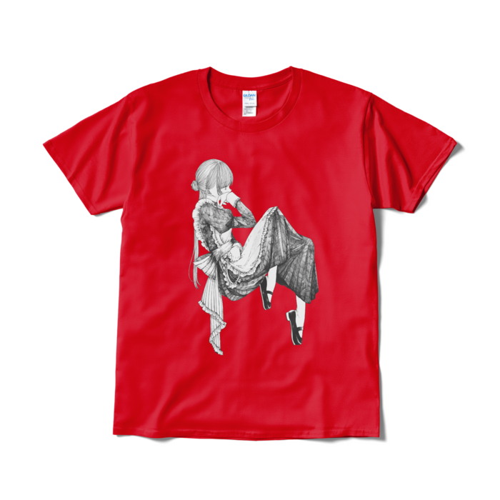 Tシャツ（短納期） - L - レッド
