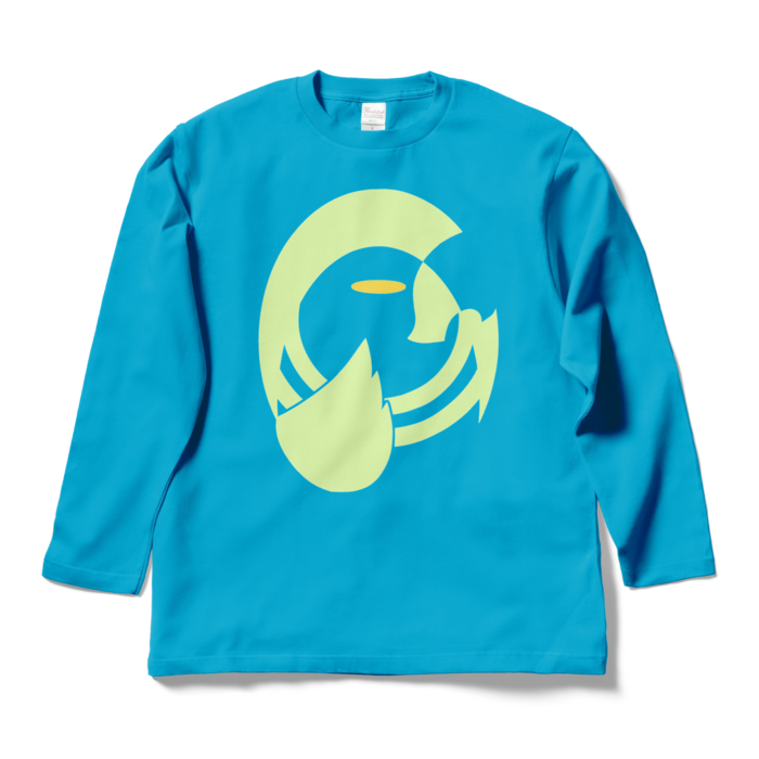 ロングスリーブTシャツ - L - ターコイズ