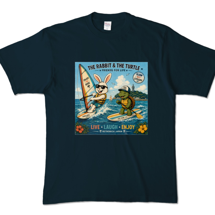 カラーTシャツ - XL - ネイビー (濃色)