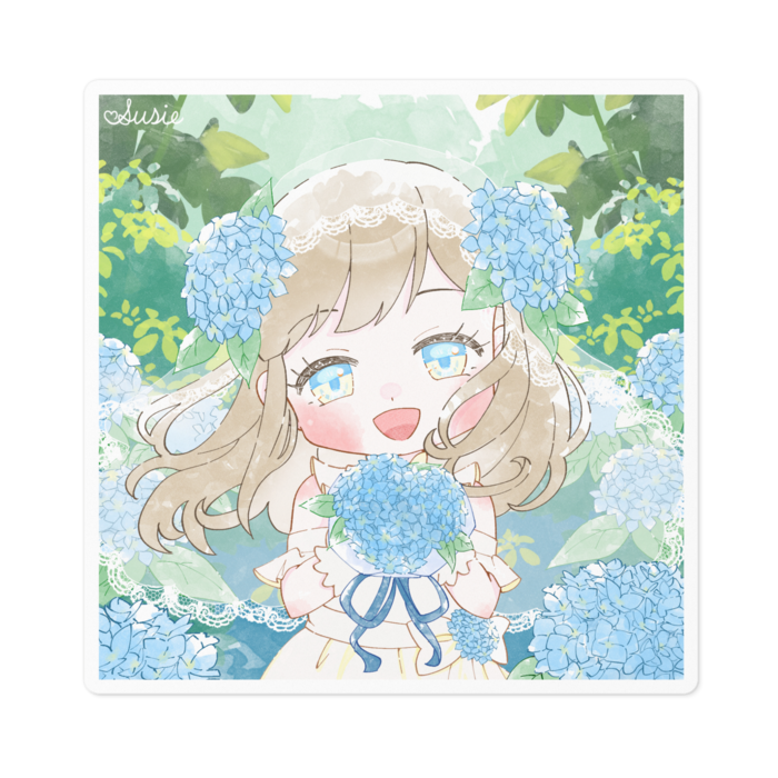 ステッカー - 100 x 100 (mm)