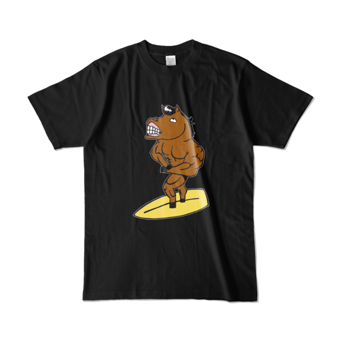 カラーTシャツ - L - ブラック (濃色)