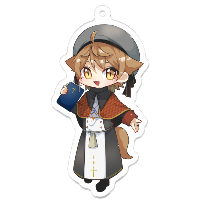 アクリルキーホルダー - 70 x 70 (mm)