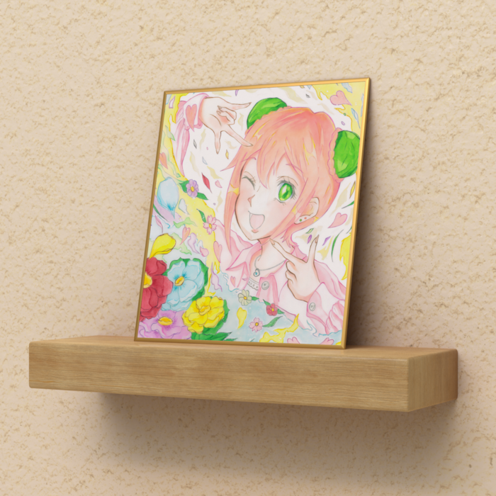 色紙 - ミニ（H135 × W120mm）