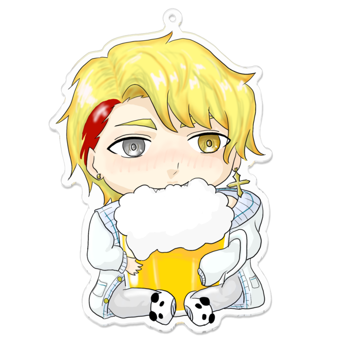 アクリルキーホルダー - 100 x 100 (mm)