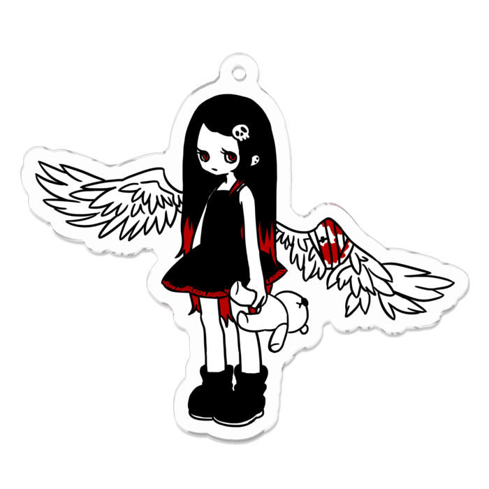 アクリルキーホルダー - 70 x 70 (mm)