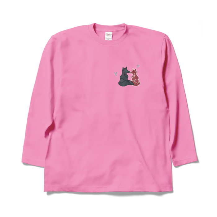 ロングスリーブTシャツ - XL - ピンク