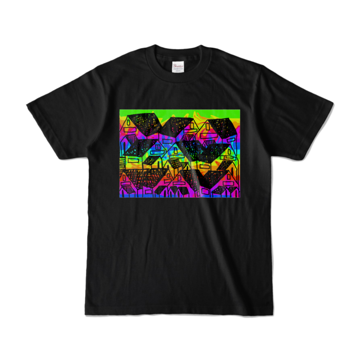 カラーTシャツ - S - ブラック (濃色)